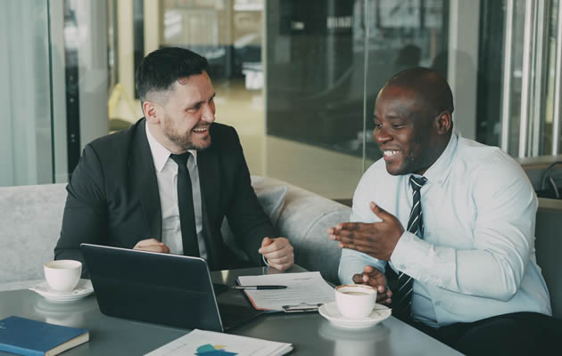 Candidate discussing registered manager jobs